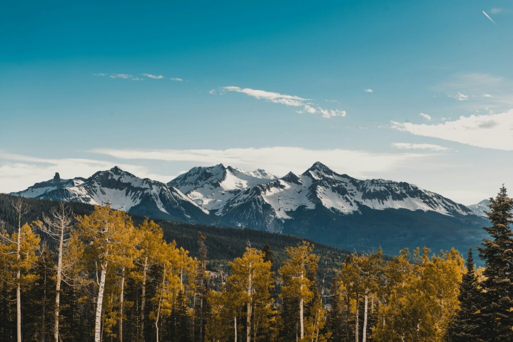 Experience mountain views from your Telluride rental
