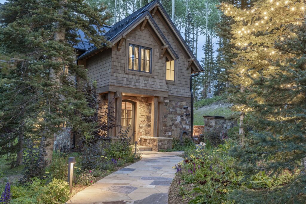Outdoor view of one of our Telluride vacation homes